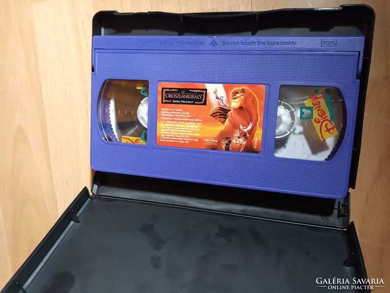 Az oroszlánkirály - extra változat - eredeti klasszikus Walt Disney mese VHS videokazettán eladó