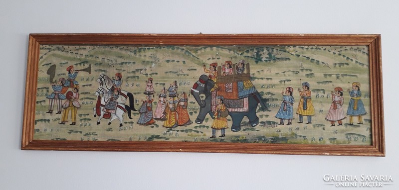 100X33cm. Indian? Painting