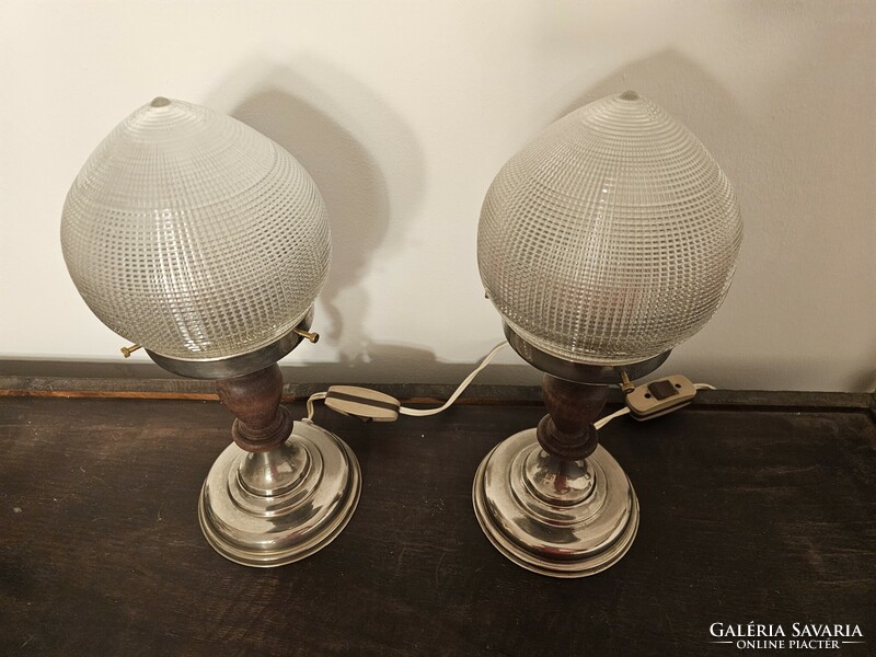Beautiful pair of art deco table lamps