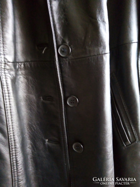 Classic women's leather jacket