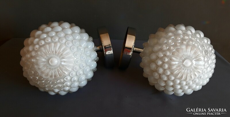 Vintage Italian chrome wall lamp, design negotiable in pairs