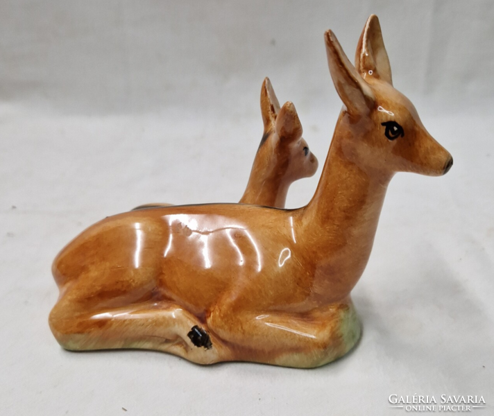 Bodrogkeresztúr Özék ceramic figurine in perfect condition 11 cm.
