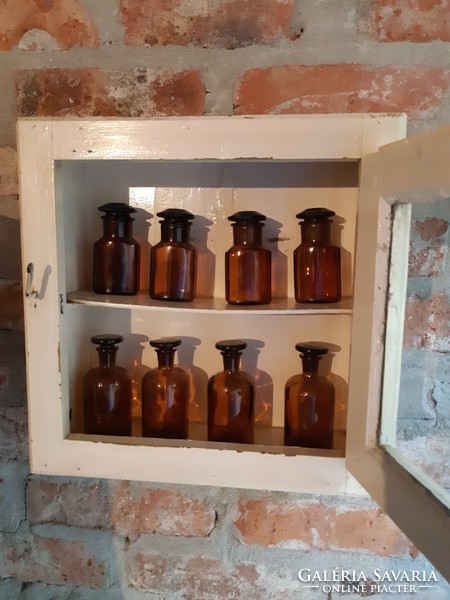 Glass medicine cabinet