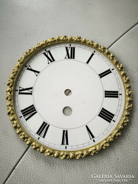 Wall clock face ring 1 2 3 for weight clock biedermeier empire
