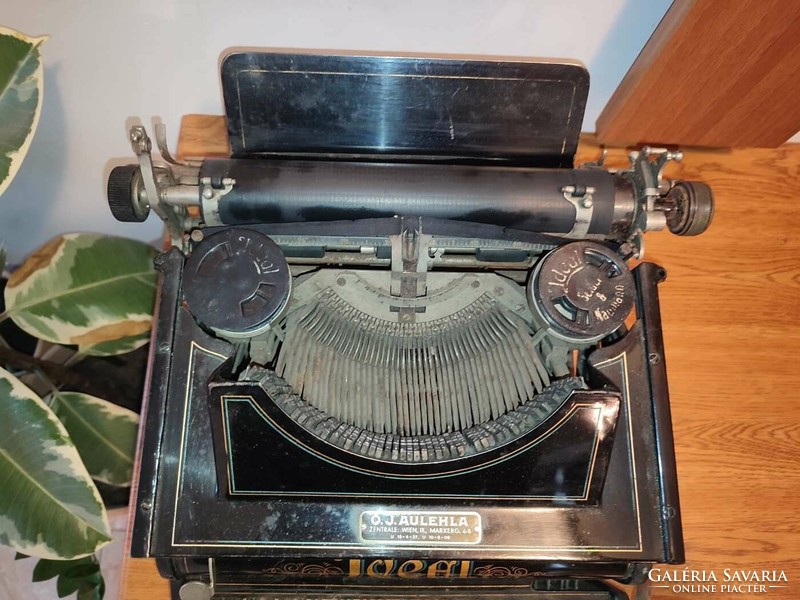 1903 IDEAL TYPEWRITER A2 sn 14352 ANTIQUE QWERTZ Schreibmaschine Írógép