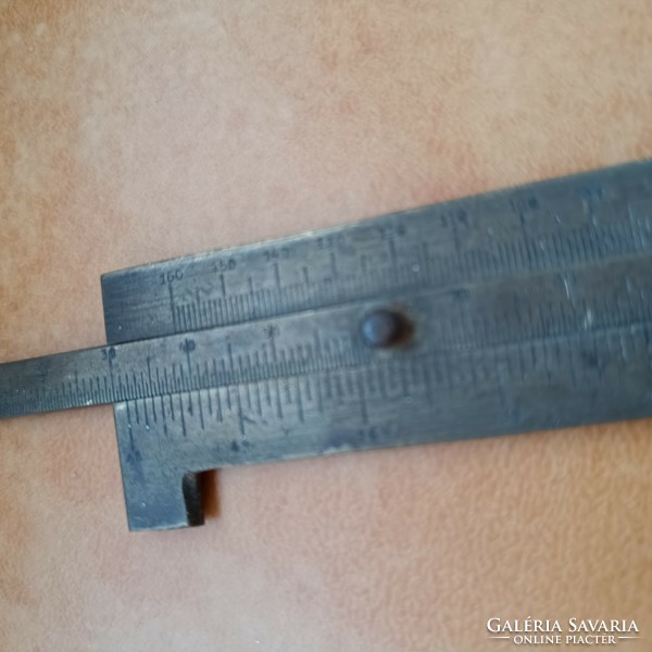 Antique copper measuring tool caliper?