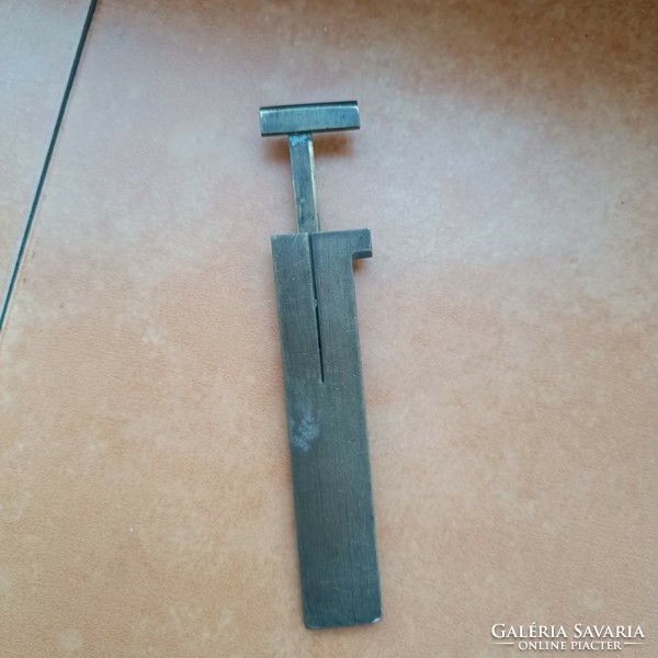 Antique copper measuring tool caliper?
