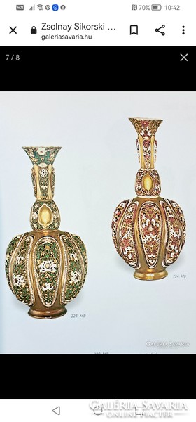 Wanda vase designed by Tádé Zsolnay Sikorski