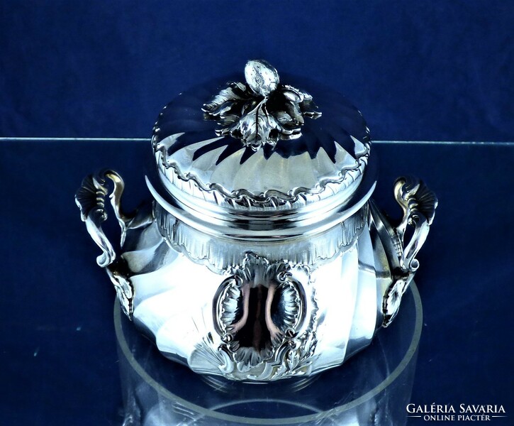 Wonderful antique silver bonbonier, Paris, ca. 1880!!!