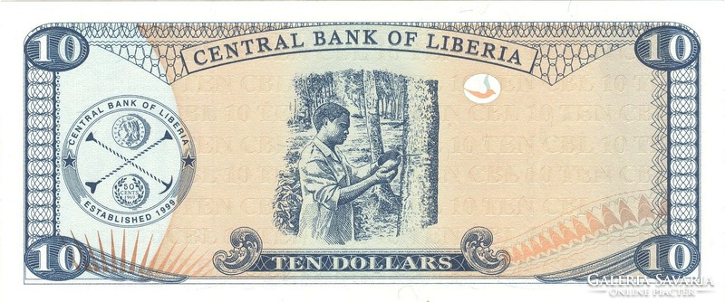 10 dollár 2003 Libéria UNC
