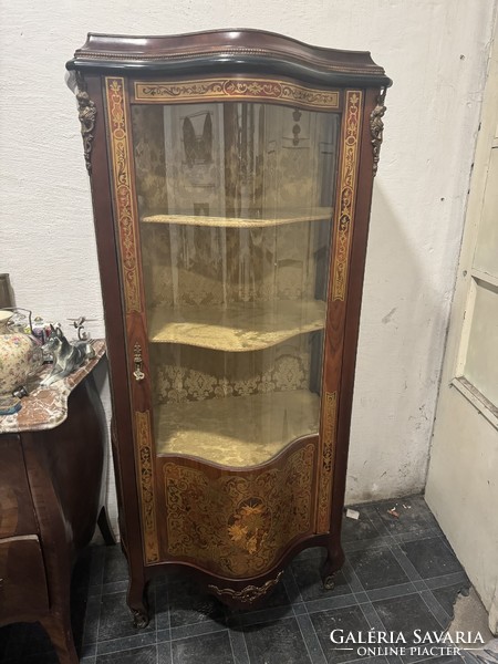 Boulle-style display case for sale