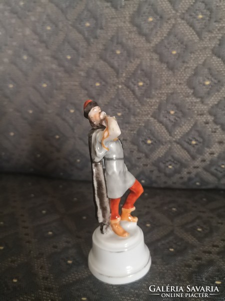 ANTIK Herendi porcelán, ritka vitéz figura