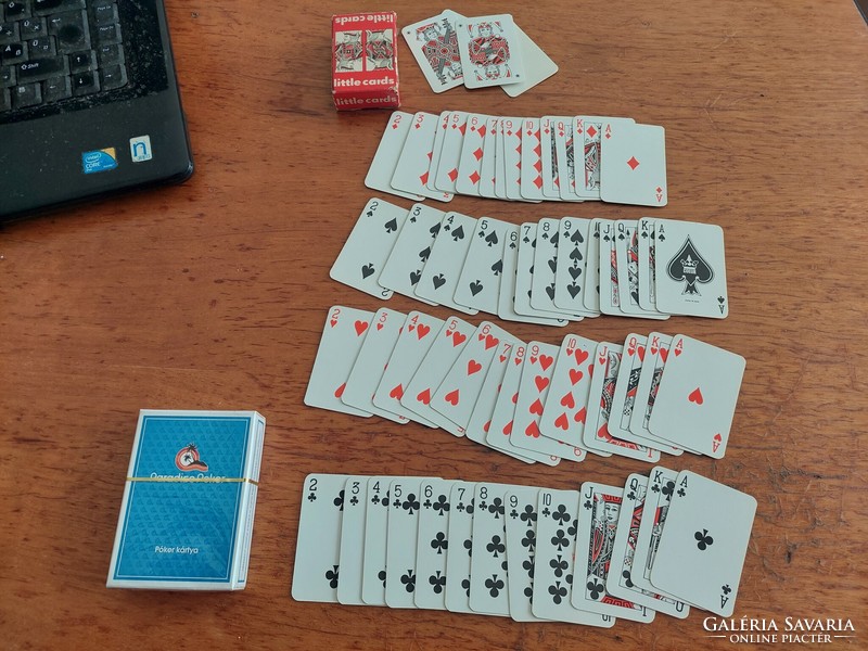 Little cards mini French cards (poker, rummy, etc.)