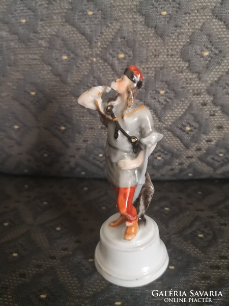 ANTIK Herendi porcelán, ritka vitéz figura
