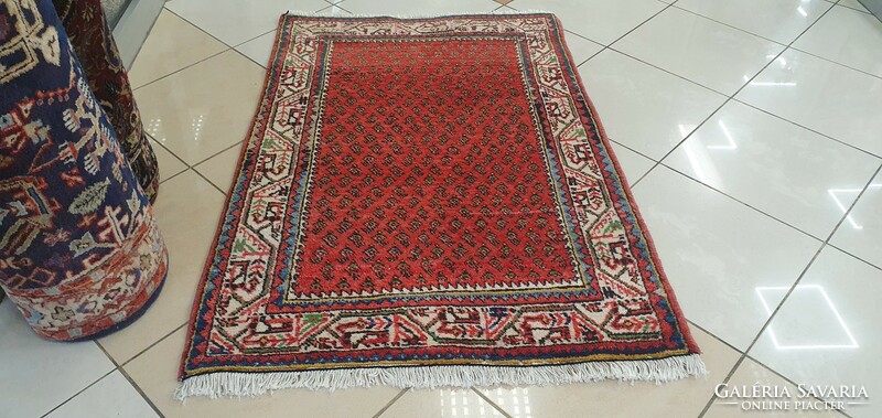 3038 Rare original Iranian mir handmade wool Persian carpet 93x132cm free courier