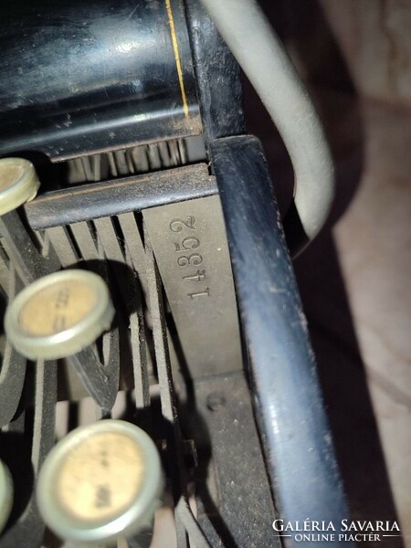 1903 IDEAL TYPEWRITER A2 sn 14352 ANTIQUE QWERTZ Schreibmaschine Írógép
