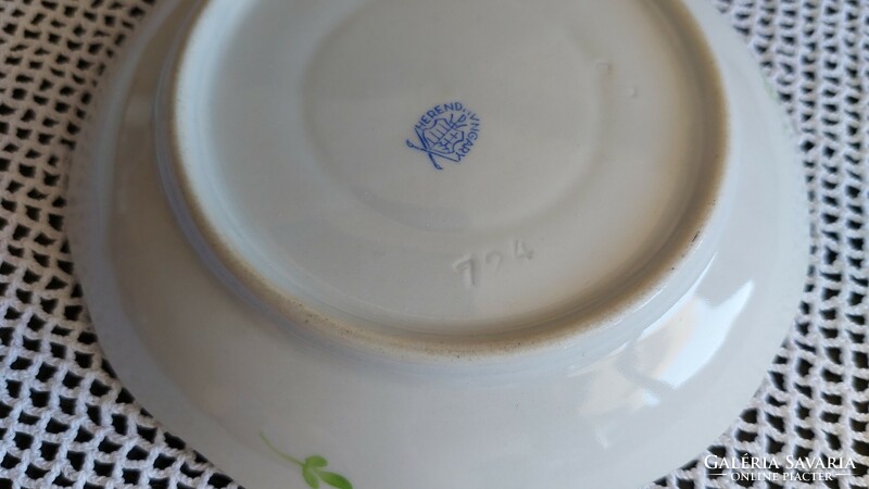 Herendi porcelán teás csésze alj (14 cm)