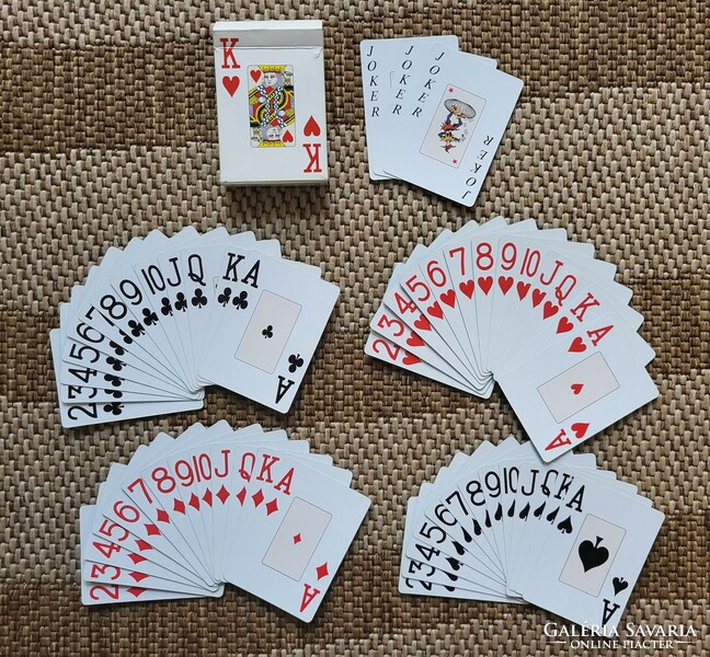 Deck of cards french card bridge rummy canasta card