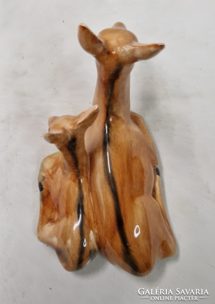 Bodrogkeresztúr Özék ceramic figurine in perfect condition 11 cm.
