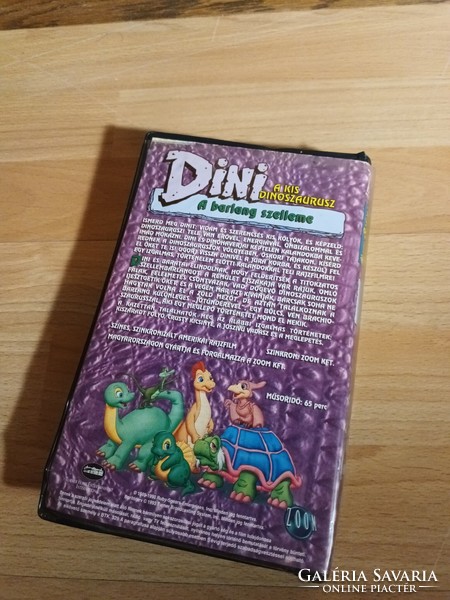 Dini, the little dinosaur, the original classic tale for sale on vhs videocassette
