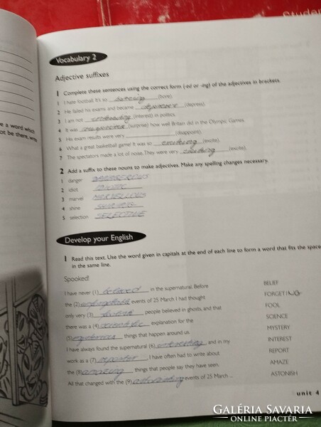 Angol feladatok tankönyvek