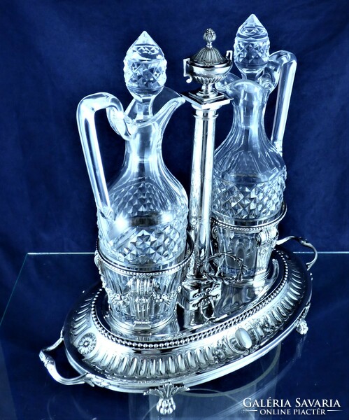 Breathtaking, antique silver brandy holder, Paris, 1783!!!