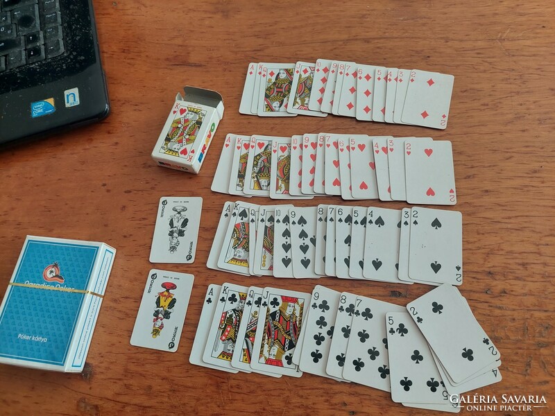 Mini French cards (poker, rummy, etc.)