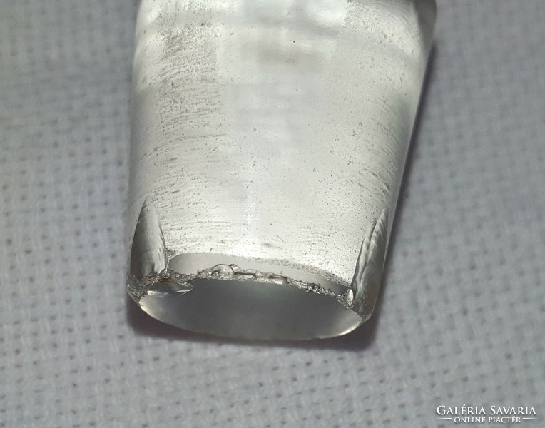 Old polished drinking glass