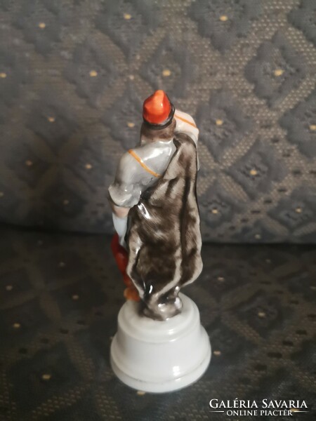 ANTIK Herendi porcelán, ritka vitéz figura
