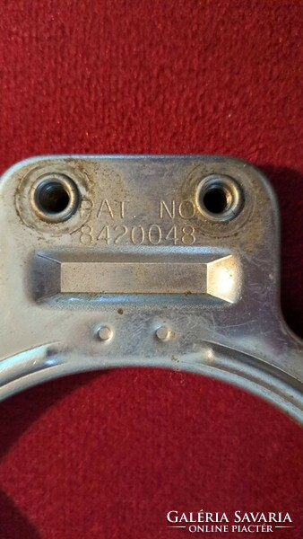 Special large padlock with original key, numbered. Size: 12x14 cm.