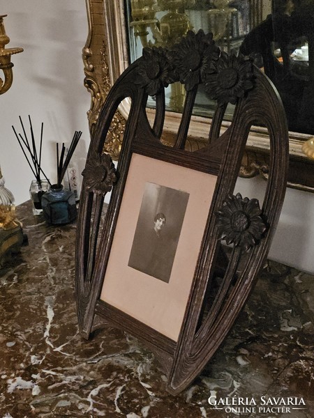 Photo holder - table mirror