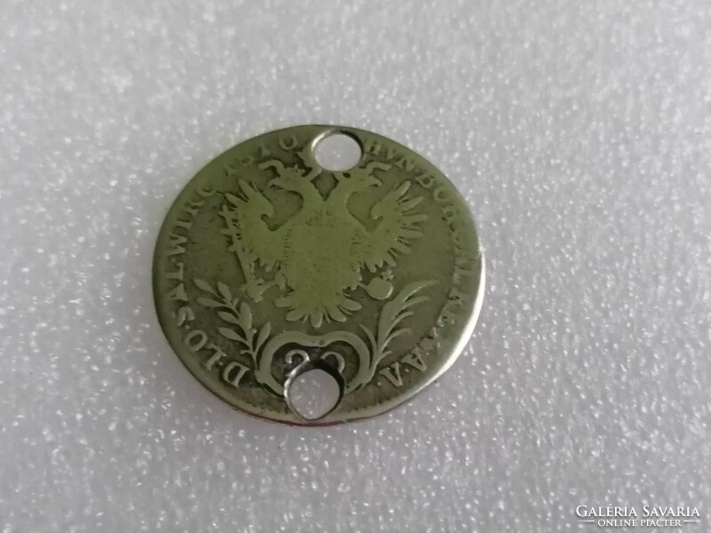 1810 / Silver 20 krajcz Austrian Empire (for jewelry making)