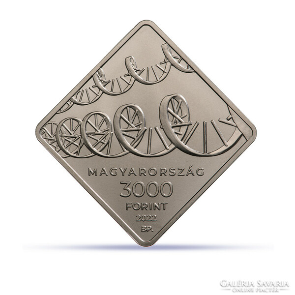 3000 HUF mrns basic vaccine 2022 non-ferrous metal large commemorative medal in closed unopened capsule