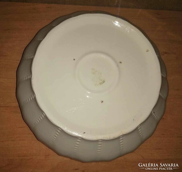 Old marked beaded granite bowl - diam. 27.5 cm (40/d)