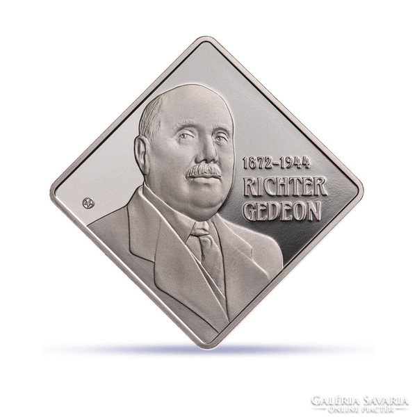 2000 Forint richter gedeon 2022 mirror bright non-ferrous metal commemorative medal in closed unopened capsule