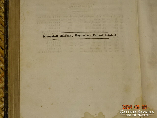 Miklós Báró Wesselényi: speech on Hungarian and Slavic nationality 1843 rare !!! 1. Edition