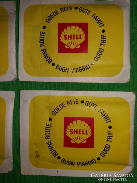Old shell - interag advertisement eyeglass cleaner packaged paper towel 4 pcs in one as shown in the pictures