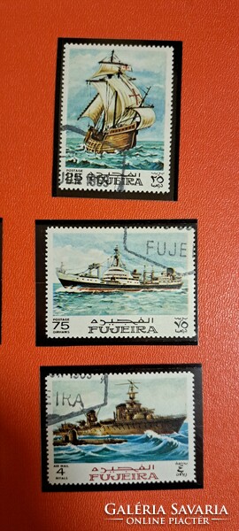Fujeira filed shipping stamps f/6/10