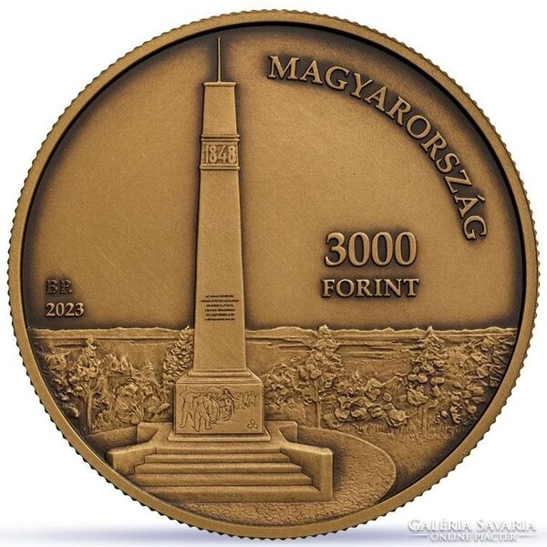 HUF 3,000 military memorial park polish non-ferrous metal commemorative medal 2023 in closed unopened capsule