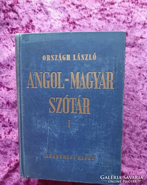 A lexicon-sized English-Hungarian dictionary for important interpreters i. Grandszótár a-m -1968 page number 1224