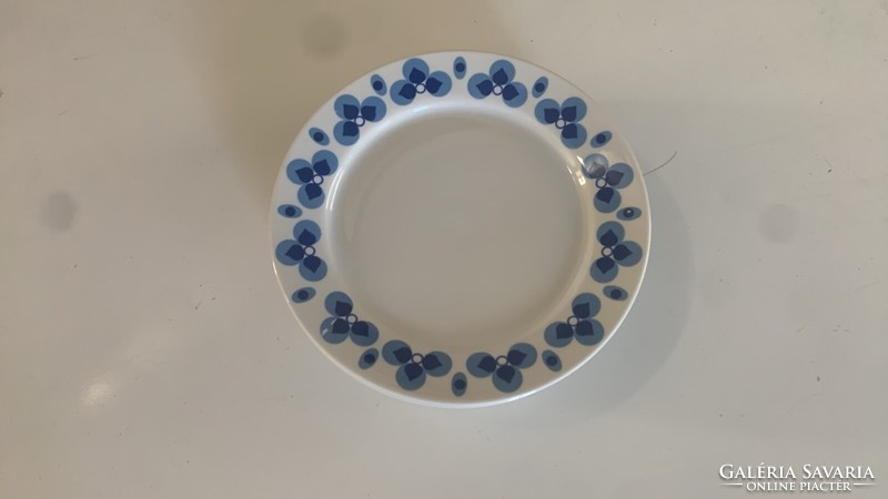 Alföldi porcelain small plate with a blue pattern