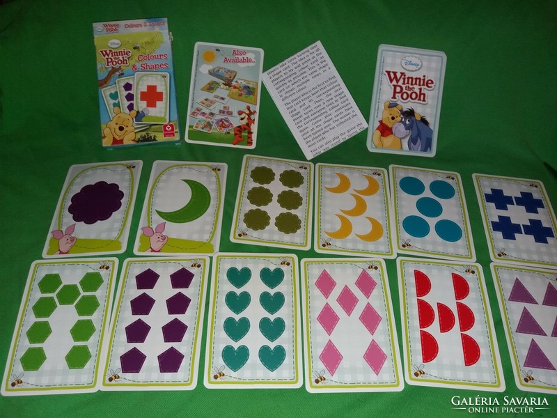 Retro DISNEY - MICIMACKÓ figurás logikai játék kártya dobozával a képek szerint