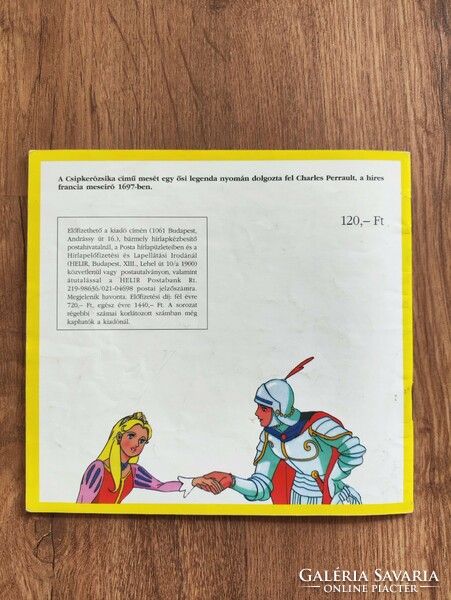 Narrative pamphlets of the Pest salon 27. Sleeping Beauty 1994