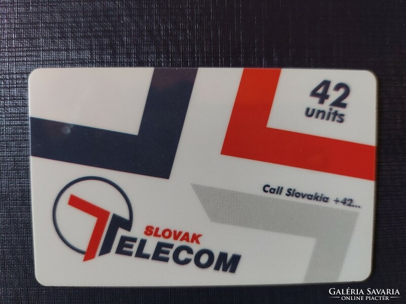 Slovakian phone card from 1994