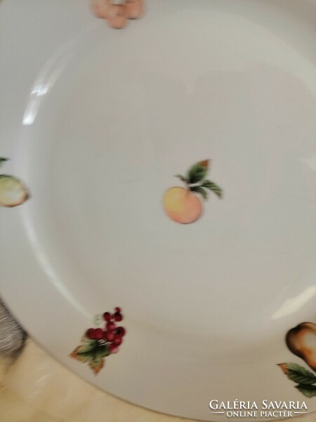 Gyümölcsös alföldi tányér gyönyörű 28 cm