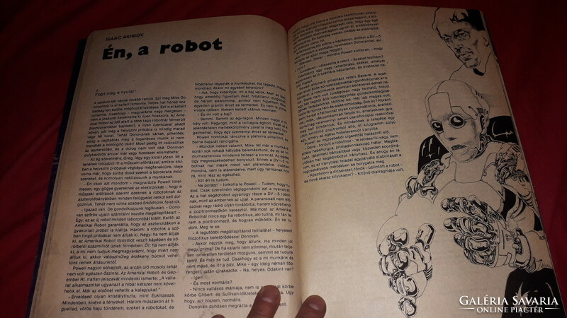 1985. Robur 10. Planet of purple clouds Part 2/I, the robot book according to the pictures is a musical work
