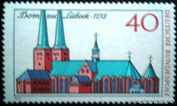 N779 / Németország 1973 A lübecki székesegyház bélyeg postatiszta