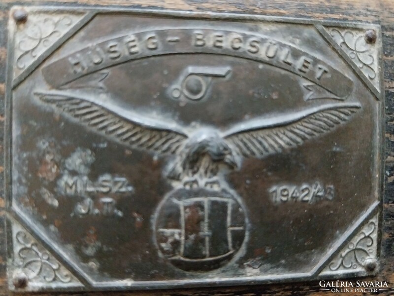 2 db  MLSZ játékbirói emlékplatta 1942/43