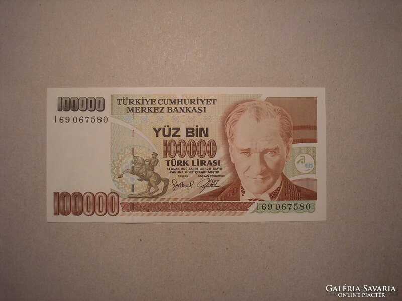 Turkey - 100,000 lira 1970 oz