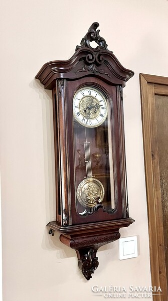 Viennese baroque wall clock from around 1880